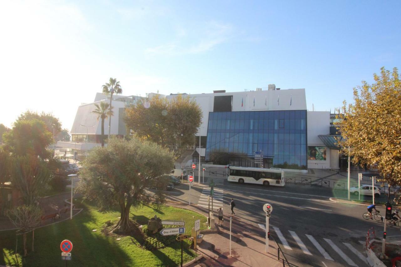 Cannes Conseil Immo, Grand Studio Terrasse Gray D'Albion Area -Four- Apartman Kültér fotó